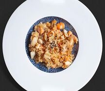 Рис с морепродуктами