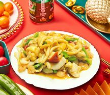 Морепродукты в соевом соусе №607