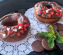 Пончики Шоколадные