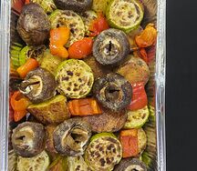 Овощное ассорти на углях маленькая порция