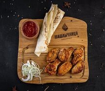 Шашлык из куриных крыльев