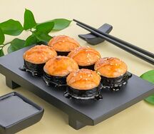 Запеченный с креветкой