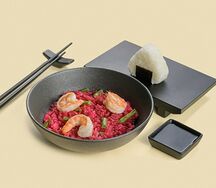 Ланч Креветка на обеде (розовый)