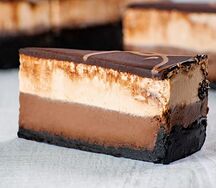 Чизкейк Три шоколада