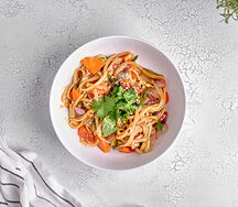 Лапша Wok с овощами