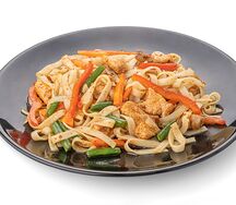 Wok с курицей