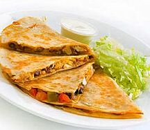 Кесадилья с курочкой