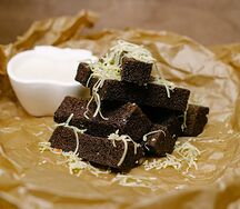 Гренки чесночные