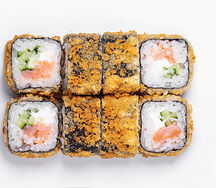 Ролл Сяке темпура