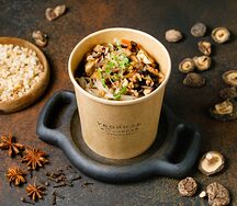 Лапша с грибами