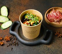 Битые огурцы кимчи