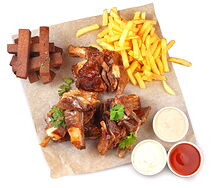 Ассорти на компанию с бараньими ребрами