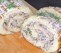 Мясной рулет