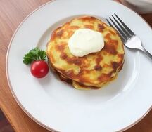 Драник с мясом 