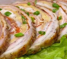 Рулет с сыром Мясной