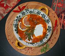 Солянка охотничья с каперсами