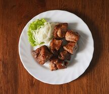 Шашлык из свиной шеи