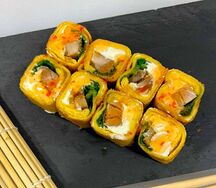 Горячая тортилья с курицей