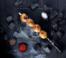 Картофель на гриле
