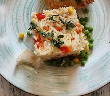 Рис с овощами