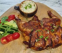 Цыпленок с дымком