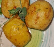 Картофель по-домашнему в золотистой корочке