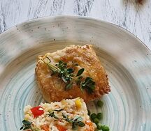 Минтай в сырной корочке