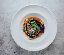 Томатная паста с морепродуктами