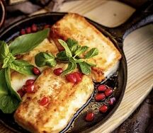 Жареный сулугуни