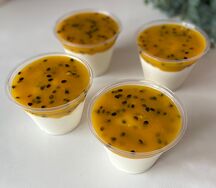 Муссовое пирожное Манго-маракуйя ПП без сахара