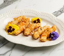 Креветки в кляре