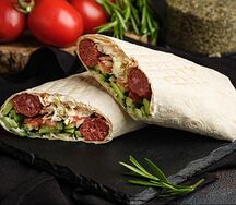 Завертон с колбасками