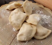 Вареники с капустой