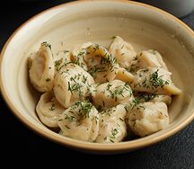 Пельмени с курицей