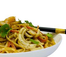 Вок с морепродуктами