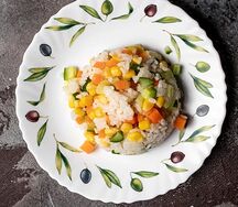 Рис с овощами