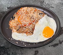 Жареный рис с морепродуктами по китайски