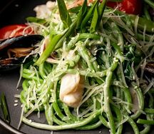 Лапша васаби с морепродуктами