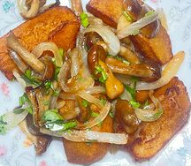 Картофель с грибами