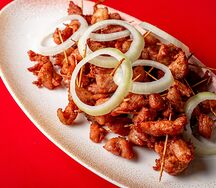 42. Шашлычки на шпажках