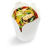 Wok Рис с цыпленком терияки