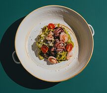 Паста с морепродуктами 
