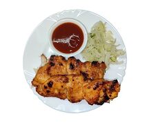 Шашлык из куриной грудки 