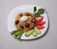Плов с говядиной