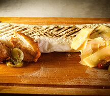 Hard chicken cheese