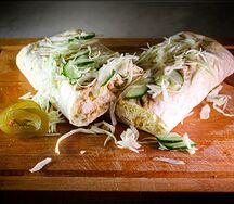 Острая с курицей 