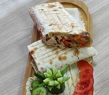 Шаурма Гавайская со свининой (маленькая)