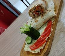 Шаурма Гавайская с курицей (маленькая)