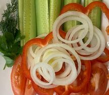 Салат Овощная нарезка