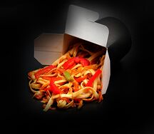 Удон овощами